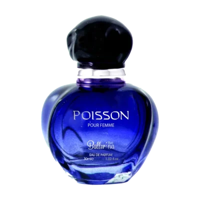 ادکلن مینی زنانه بالرینا مدل Poisson آبی حجم 30 میلی لیتر