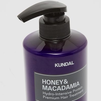 پروتئین ماکادمیا کوندال لاوی ان روس Kundal – Honey & Macadamia Protein Hair Treatment 500ml – La Vie En Rose