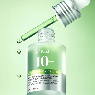 سرم آزلائیک اسید و هیالورون آنوا Anua تسکین دهنده و آبرسان حجم30ml