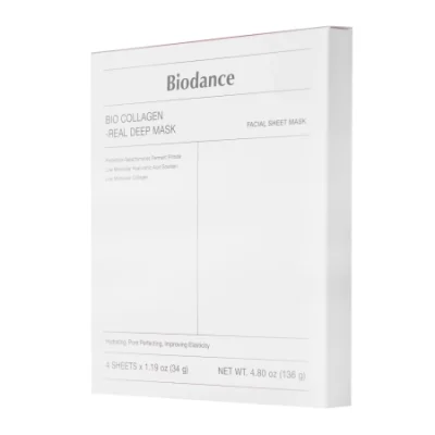 ماسک بیو-کلاژن صورتی بایودنس کره ای Biodance Bio Collagen جوانساز