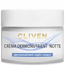 کرم شب ویتامینه و مغذی پوست کلیون Cliven Dermonutrient Night Cream Vitamins + Vegetal Complex