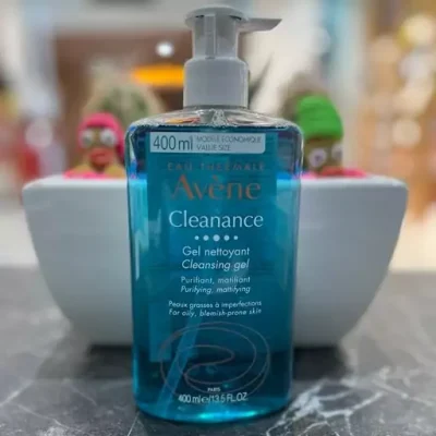 ژل پاک کننده صورت اون مناسب پوست چرب 400 میل Avene
