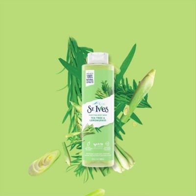 شامپو بدن چای سبز و گیاه لیمو سینت ایوز St.ives Body Wash Tea Tree Lemongrass 650Ml