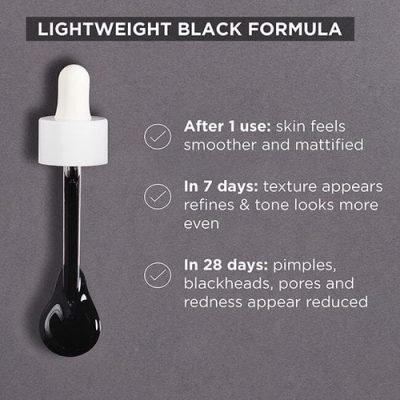 سرم لایه بردار ذغال ضدلک و ضدجوش AHA+BHAگارنیر 30 میل