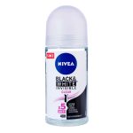 رول ضد تعریق زنانه نیوا مدل Black & White Invisible Clear – حجم 50 میل