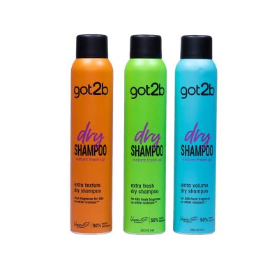 شامپو خشک گات تو بی سبز حجم ۲۰۰ میل | Got2b Dry Shampoo