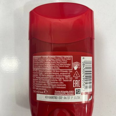 مام صابونی اولد اسپایس Old Spice Whitewater Deodorant Stick حجم ۵۰ میل