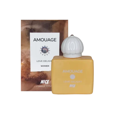 ادوپرفیوم زنانه نایس Nice مدل آمواج لاو دیلایت Amouage Love Delight حجم 30 میلی لیتر طرح مارک