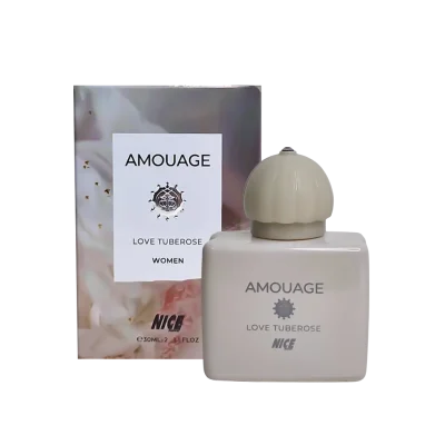 ادوپرفیوم مینیاتوری زنانه نایس Nice مدل آمواج لاو تیوب رز Amouage Love Tuberose حجم 30 میلی لیتر