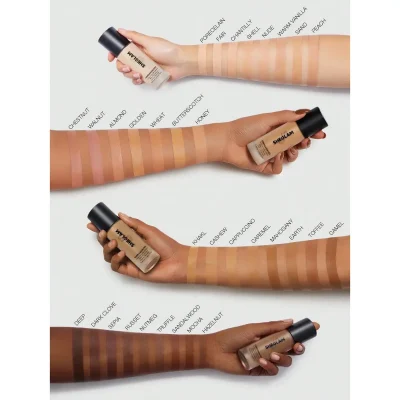 کرم پودر بادام و مات شیگلم رنگ Warm vanila مناسب پوست چرب و مختلط