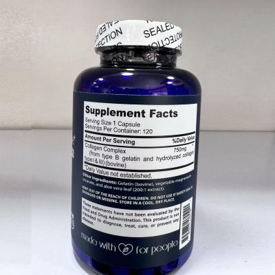 کپسول مکمل کلاژن ساینس افتر ایو بسته 120 عددی Collagen Science Afterave