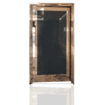 درب روکش استیل سری اکونومی تک لنگه مدل DS-502W