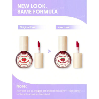 تینت لب و گونه شیگلم توت فرنگی مدل  For The Flush Lip & Cheek Tint strawberry